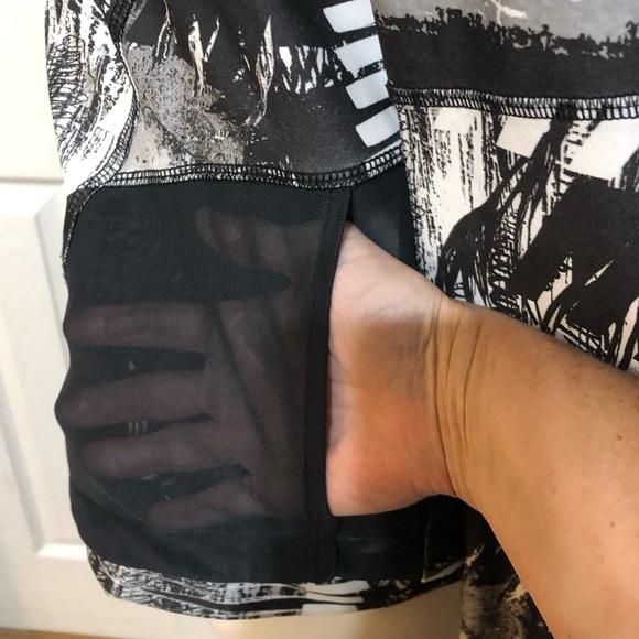 Layer 8 Performance Black & White Jacket Sz Large Workout Athletic Athleisure - Picture 5 of 10